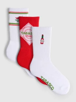 „Tabasco“ Socken, 3er-Pack