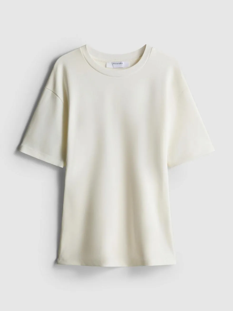 Tailliertes T-Shirt aus schwerem Stoff