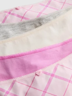 Tangas mit hohem Baumwollanteil, 5er-Pack