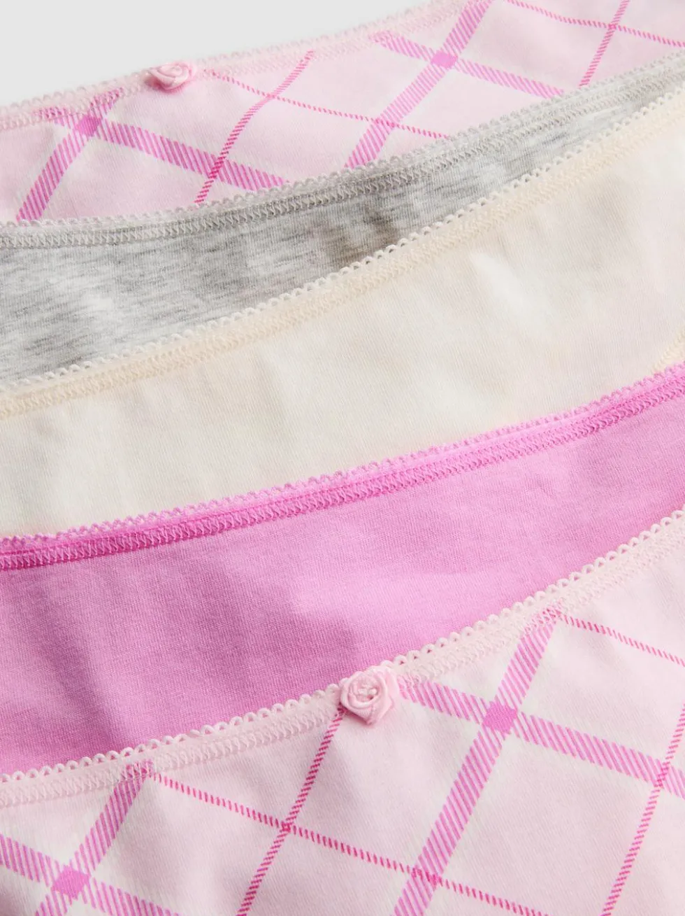 Tangas mit hohem Baumwollanteil, 5er-Pack