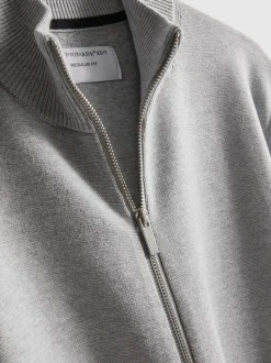 „The Edit“ Cardigan mit Trichterkragen