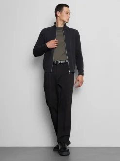 „The Edit“ Cardigan mit Trichterkragen