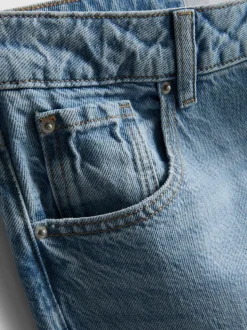 „The Edit“ Denim-Jeans aus Baumwolle mit geradem Bein