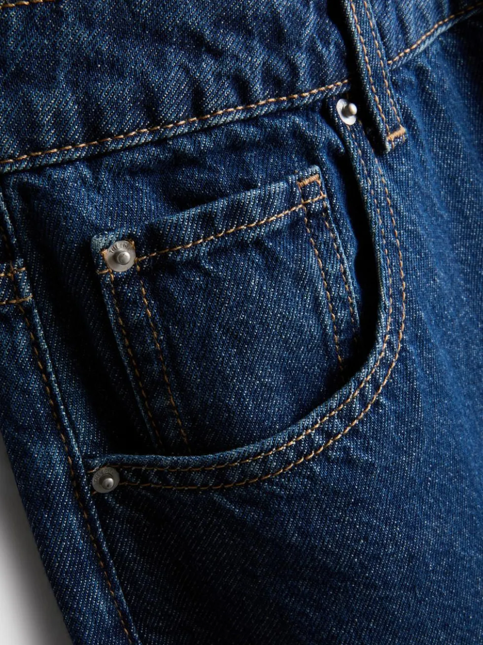 „The Edit“ Denim-Jeans aus Baumwolle mit geradem Bein
