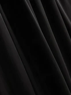 „The Edit“ Hose aus Satin mit weitem Bein