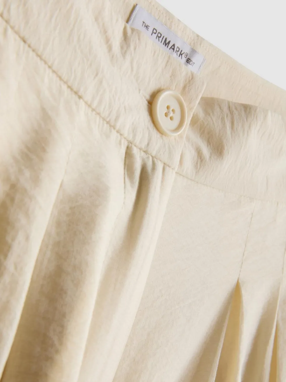 „The Edit“ Hose mit weitem Bein und Bundfalten