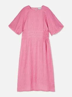 „The Edit“ Kleid mit Puffärmeln