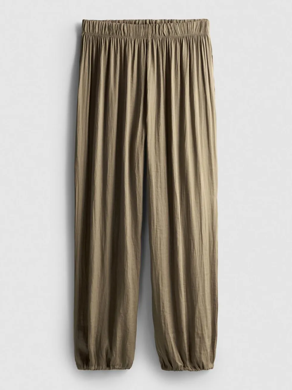 „The Edit“ Satinhose mit Bündchen