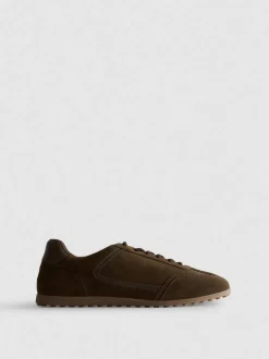 „The Edit“ Schnürsneaker in Wildleder-Optik
