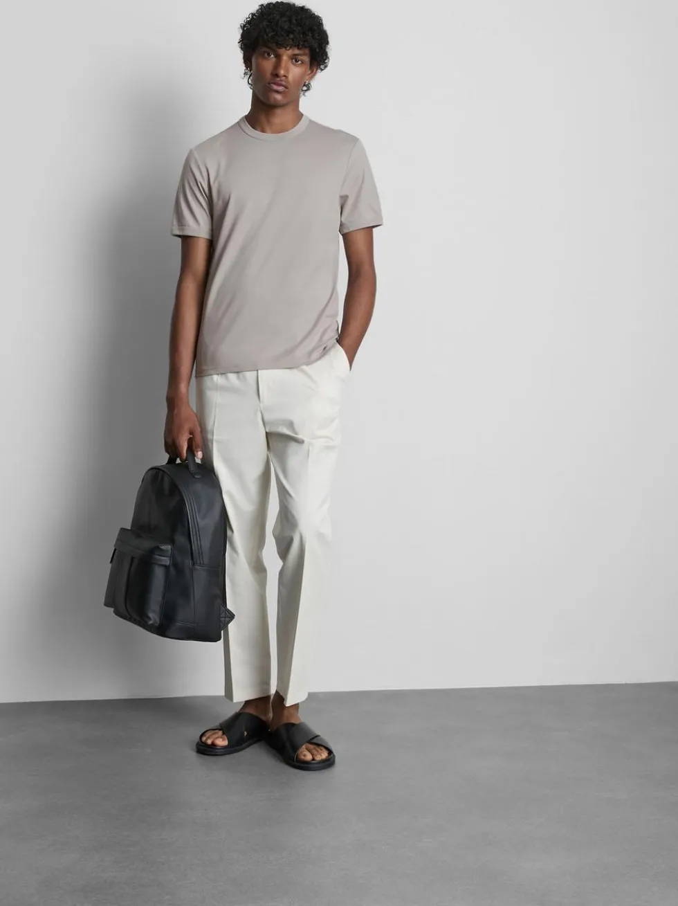 „The Edit“ Slim-Fit-T-Shirt aus Baumwolle