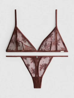 „The Edit“ Spitzenunterwäsche mit Triangel-Bralette
