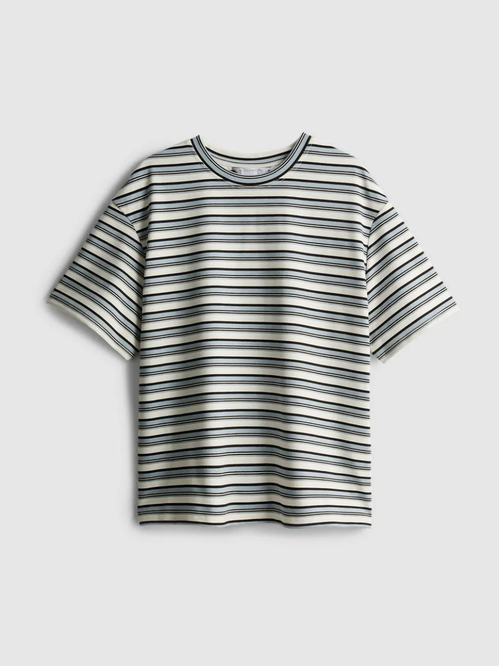 „The Edit“ T-Shirt mit bunten Streifen
