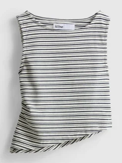 The Primark Scene | Asymmetrisches Tanktop mit Streifen