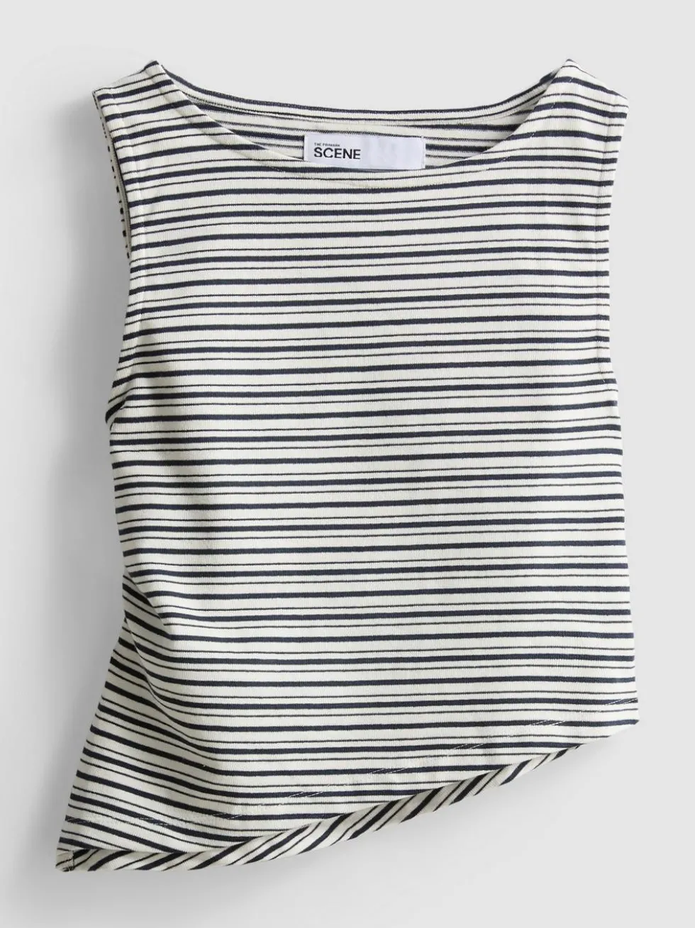 The Primark Scene | Asymmetrisches Tanktop mit Streifen