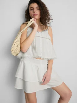 The Primark Scene | Babydoll-Trägertop mit Spitzenmuster