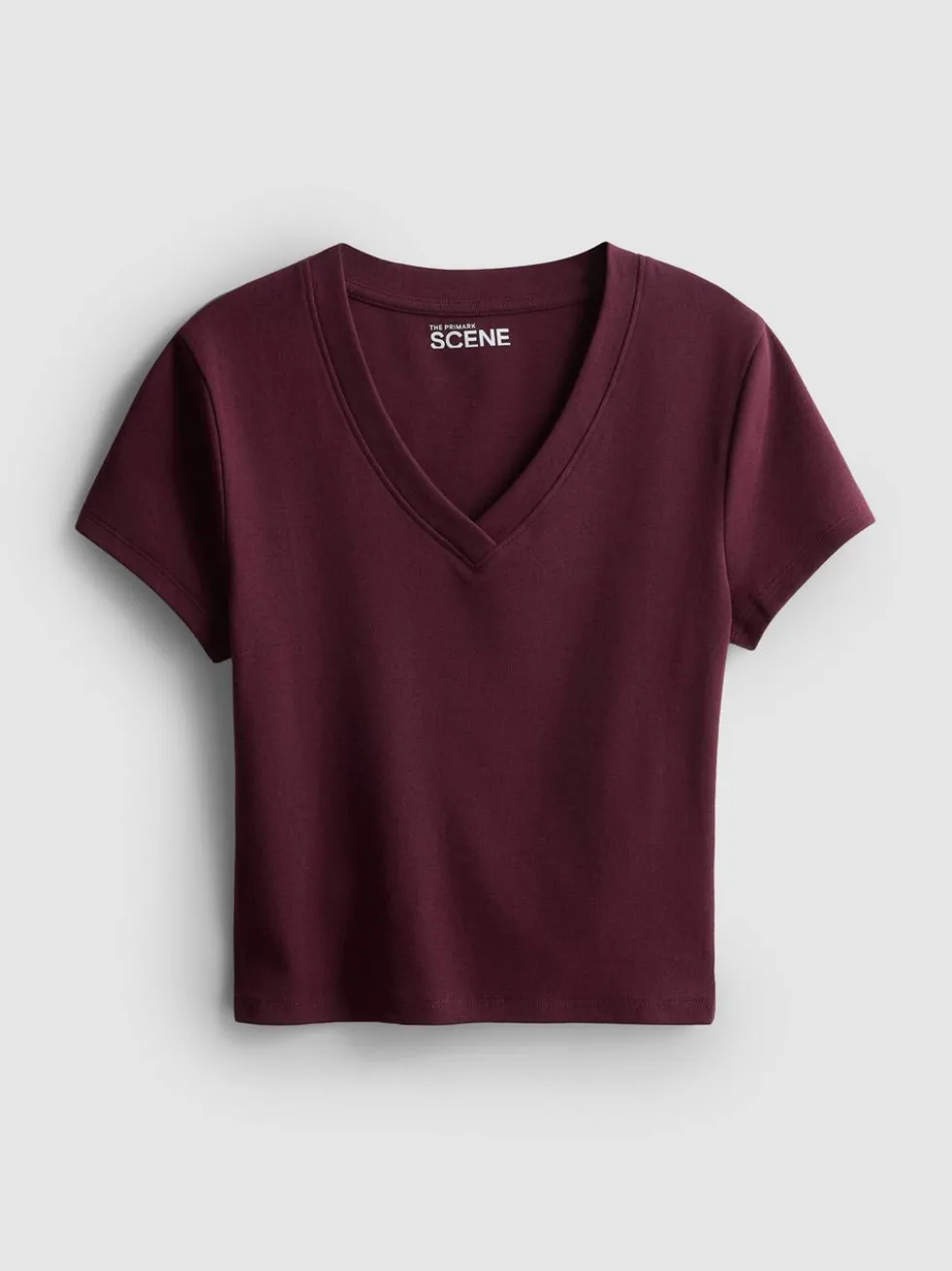 The Primark Scene | Baby-T-Shirt mit hohem Baumwollanteil und V-Ausschnitt