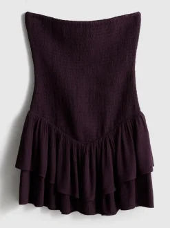 The Primark Scene | Gerafftes Bandeau-Minikleid