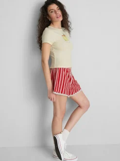 The Primark Scene | Gestreifte Boxershorts mit Spitzenbesatz