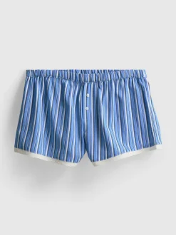 The Primark Scene | Gestreifte Boxershorts mit Spitzenbesatz