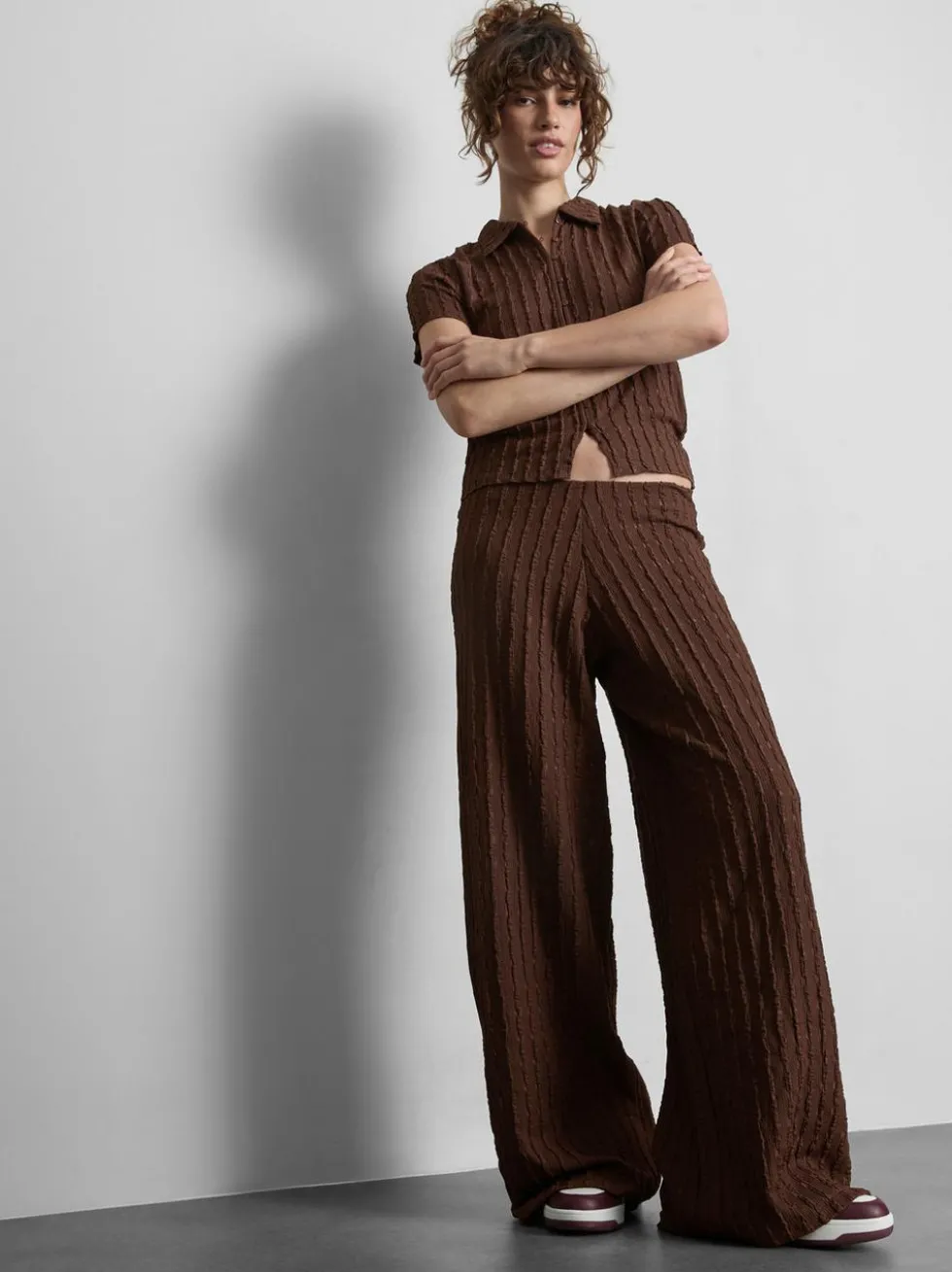 The Primark Scene | Hose mit Falten und weitem Bein