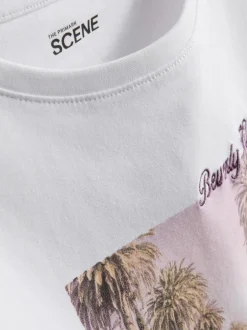The Primark Scene | „LA“ Baby Tee mit hohem Baumwollanteil