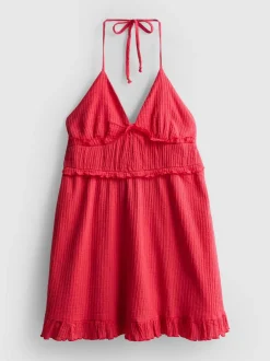 The Primark Scene | Minikleid in Knitteroptik mit Rüschen