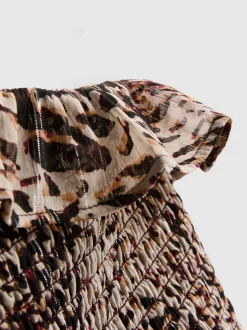 The Primark Scene | One-Shoulder-Rüschenoberteil mit Print