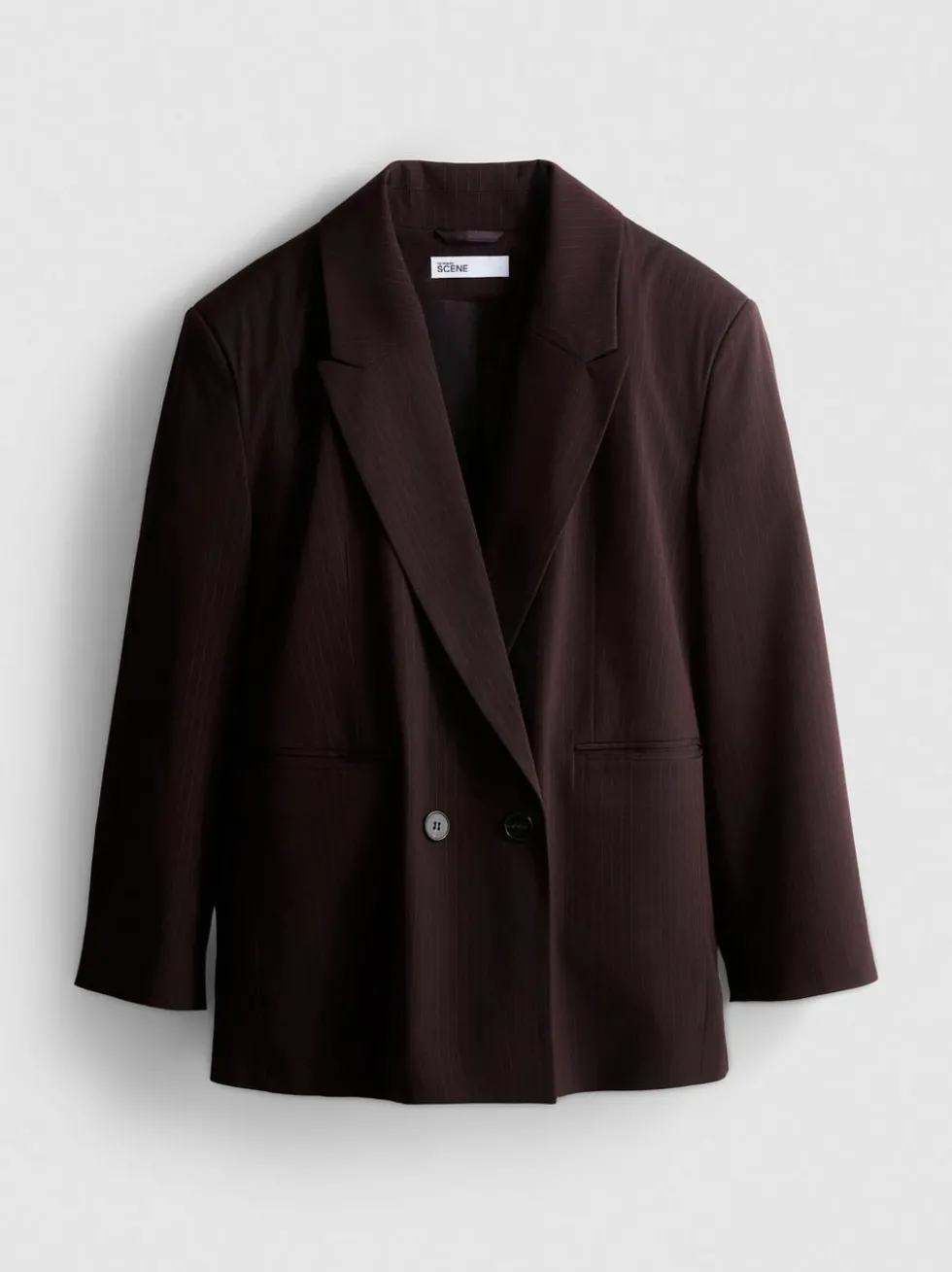 The Primark Scene | Oversized-Blazer mit Nadelstreifen