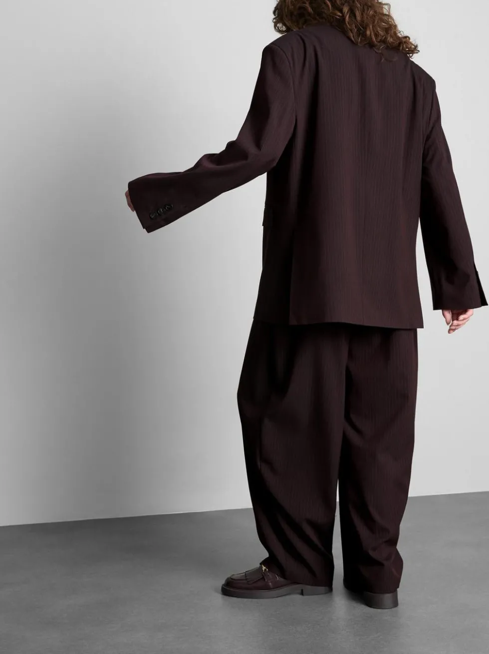 The Primark Scene | Oversized-Blazer mit Nadelstreifen