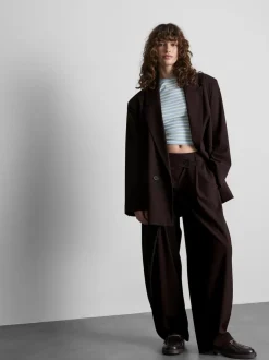 The Primark Scene | Oversized-Blazer mit Nadelstreifen