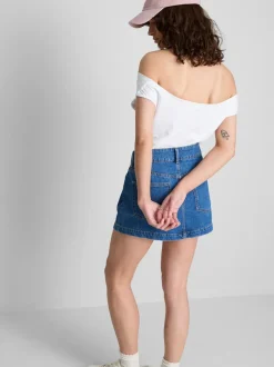 The Primark Scene | Schulterfreies Top mit hohem Baumwollanteil