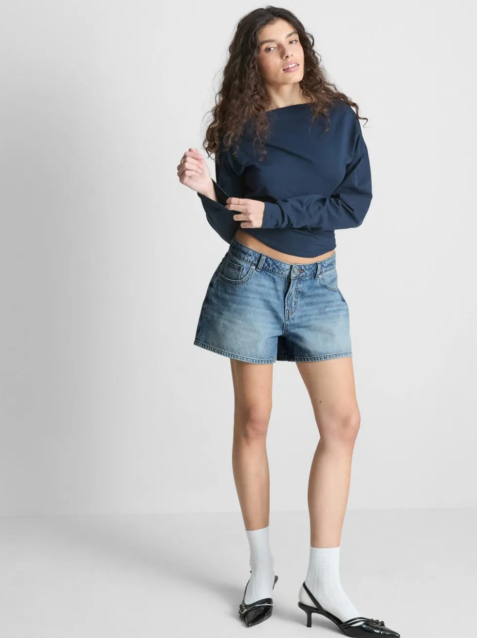 The Primark Scene | Shorts aus Baumwoll-Denim