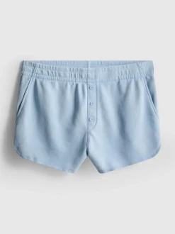The Primark Scene | Shorts mit hohem Baumwollanteil und Knöpfen