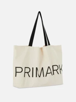 Tragetasche aus Canvas mit Primark-Grafik