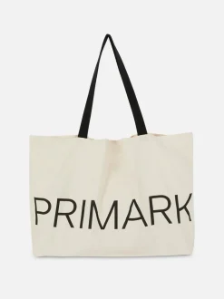 Tragetasche aus Canvas mit Primark-Grafik