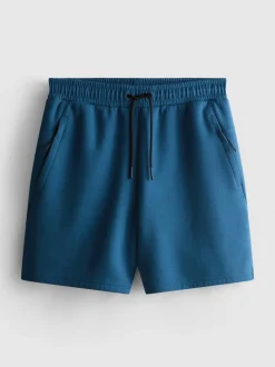 Trainingsshorts mit Kordelzug