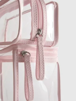 Transparente Make-up-Taschen, 2er-Pack