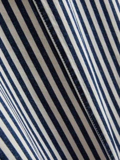 Trapez-Minikleid aus Baumwolldenim
