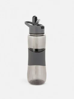 Trinkflasche mit Pop-up-Strohhalm