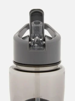 Trinkflasche mit Pop-up-Strohhalm