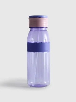 Trinkflasche mit Pop-up-Strohhalm