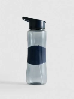 Trinkflasche mit Strohhalm