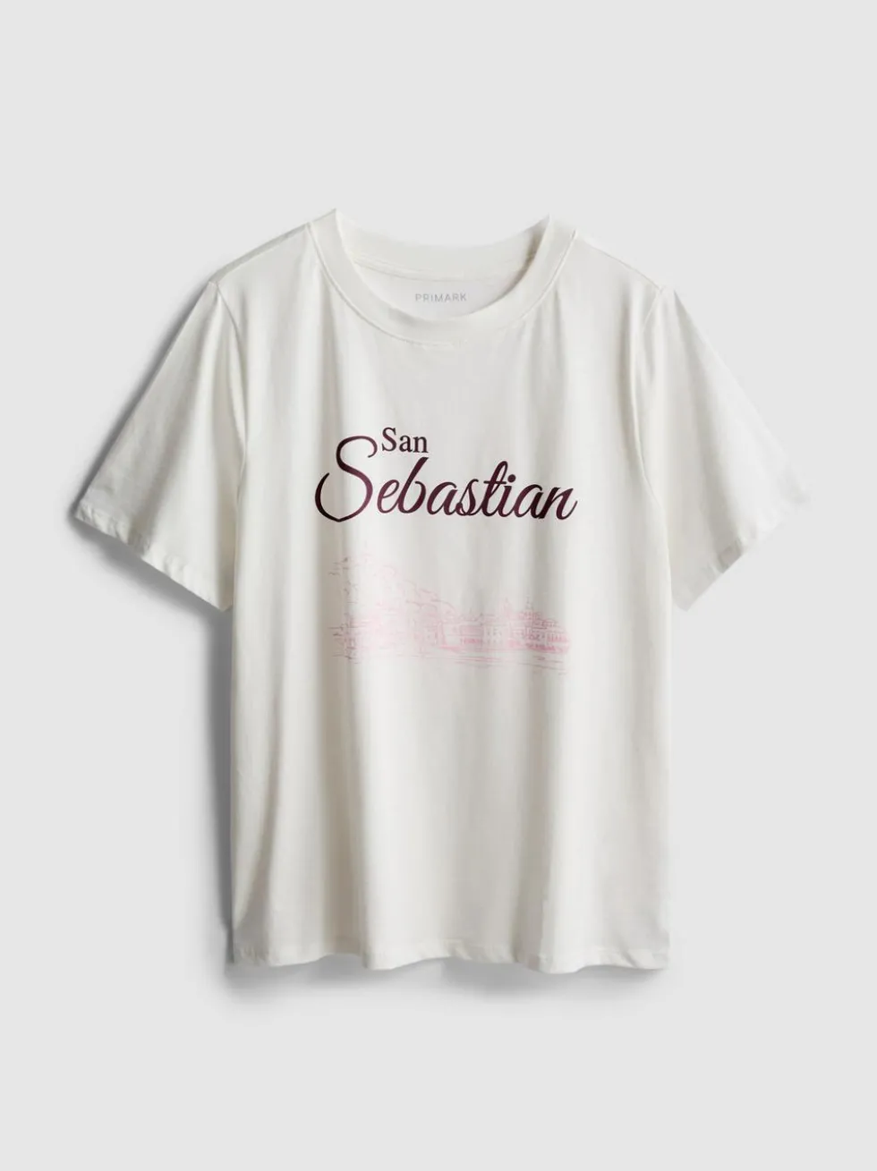 T-Shirt aus reiner Baumwolle mit Grafik
