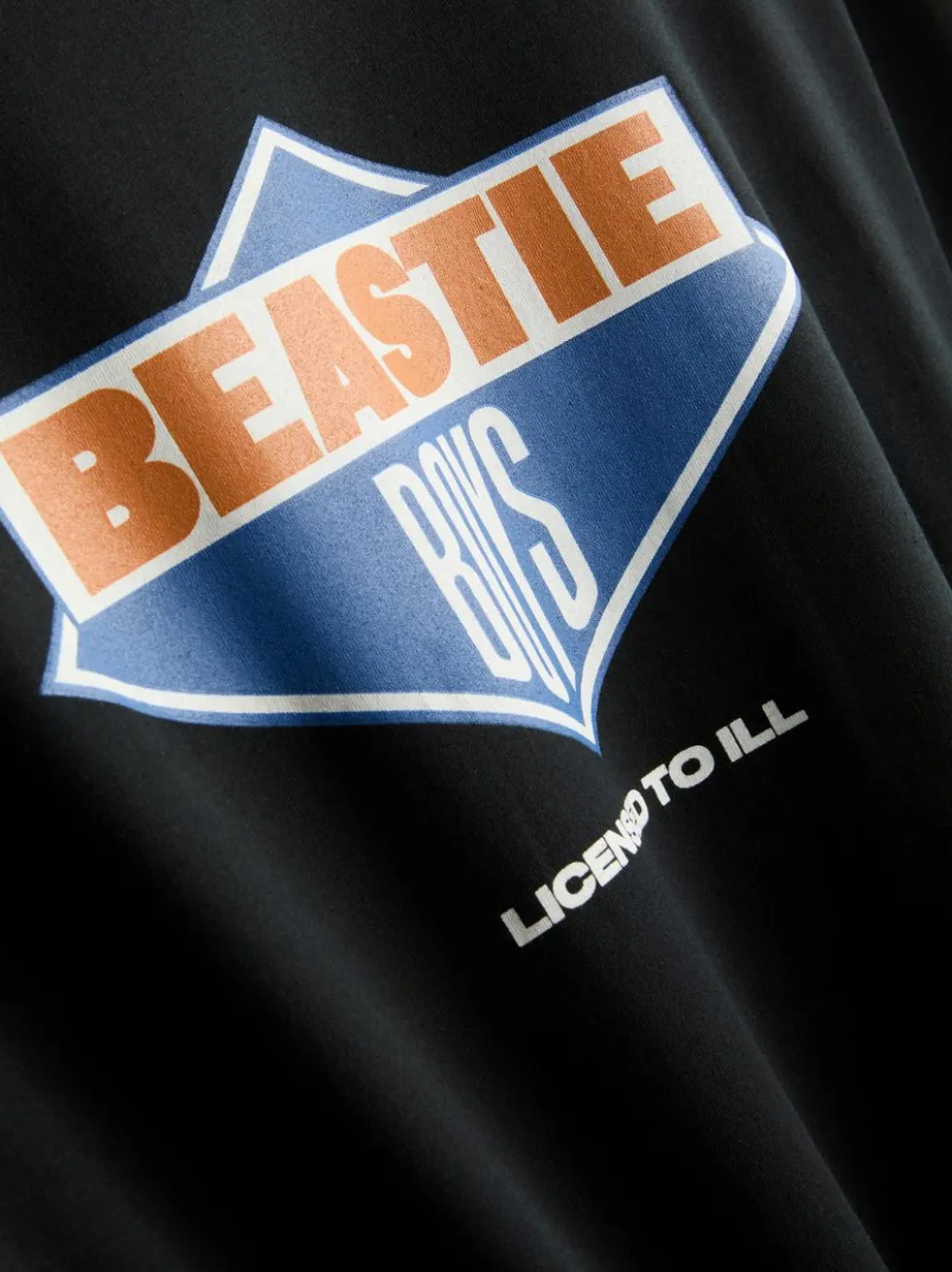 T-Shirt aus reiner Baumwolle mit „Beastie Boys“ Grafik