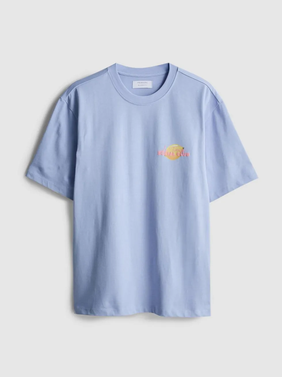 T-Shirt aus reiner Baumwolle mit „Social Club“ Grafik