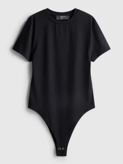 T-Shirt-Body mit figurbetonter Passform