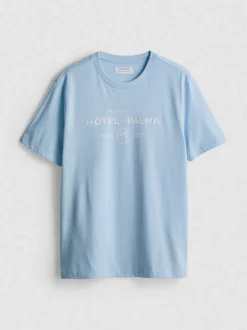 T-Shirt mit Hotel La Palma-Grafik