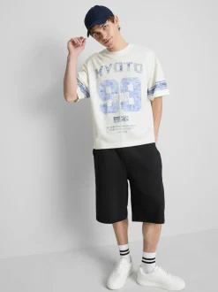 T-Shirt mit Kyoto-Grafik