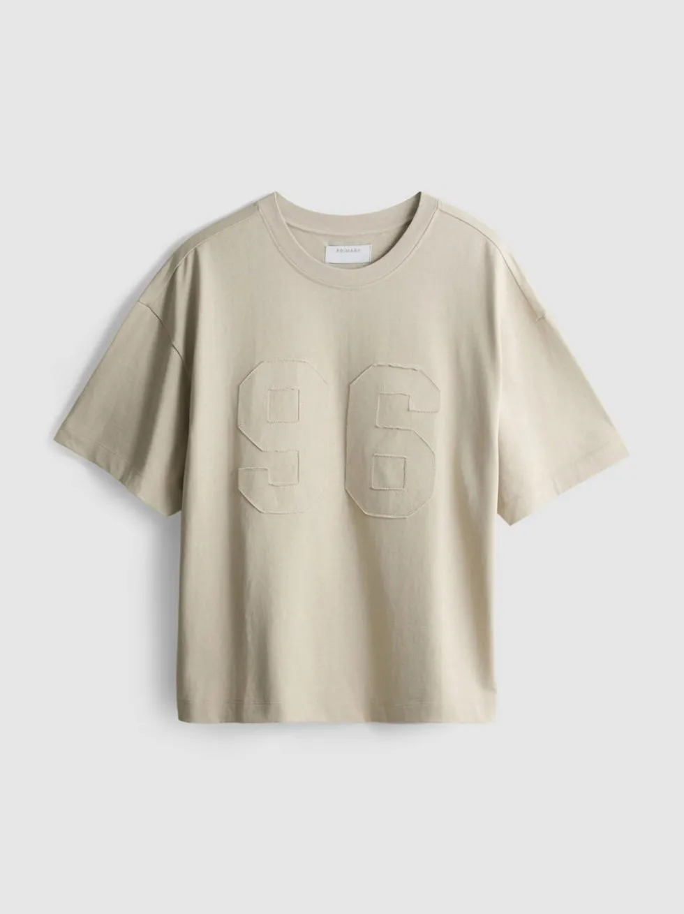T-Shirt mit Nummernapplikation