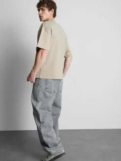 T-Shirt mit Nummernapplikation